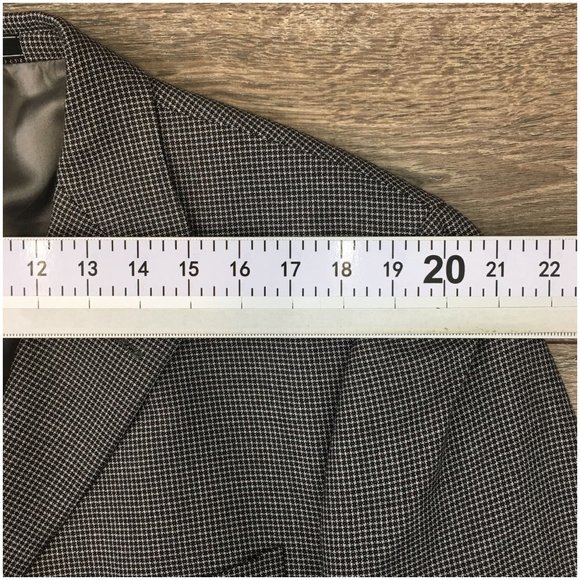 Arnold Brant Mens Blazer Sport Coat Casual‎ Jacket Size 44R Wool Bamboo Suit - Picture 10 of 13